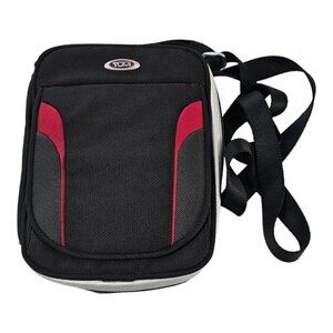Tumi Ducati Crossbody Shoulder Bag 6516Rce Collaboration Black & Red Axis Map